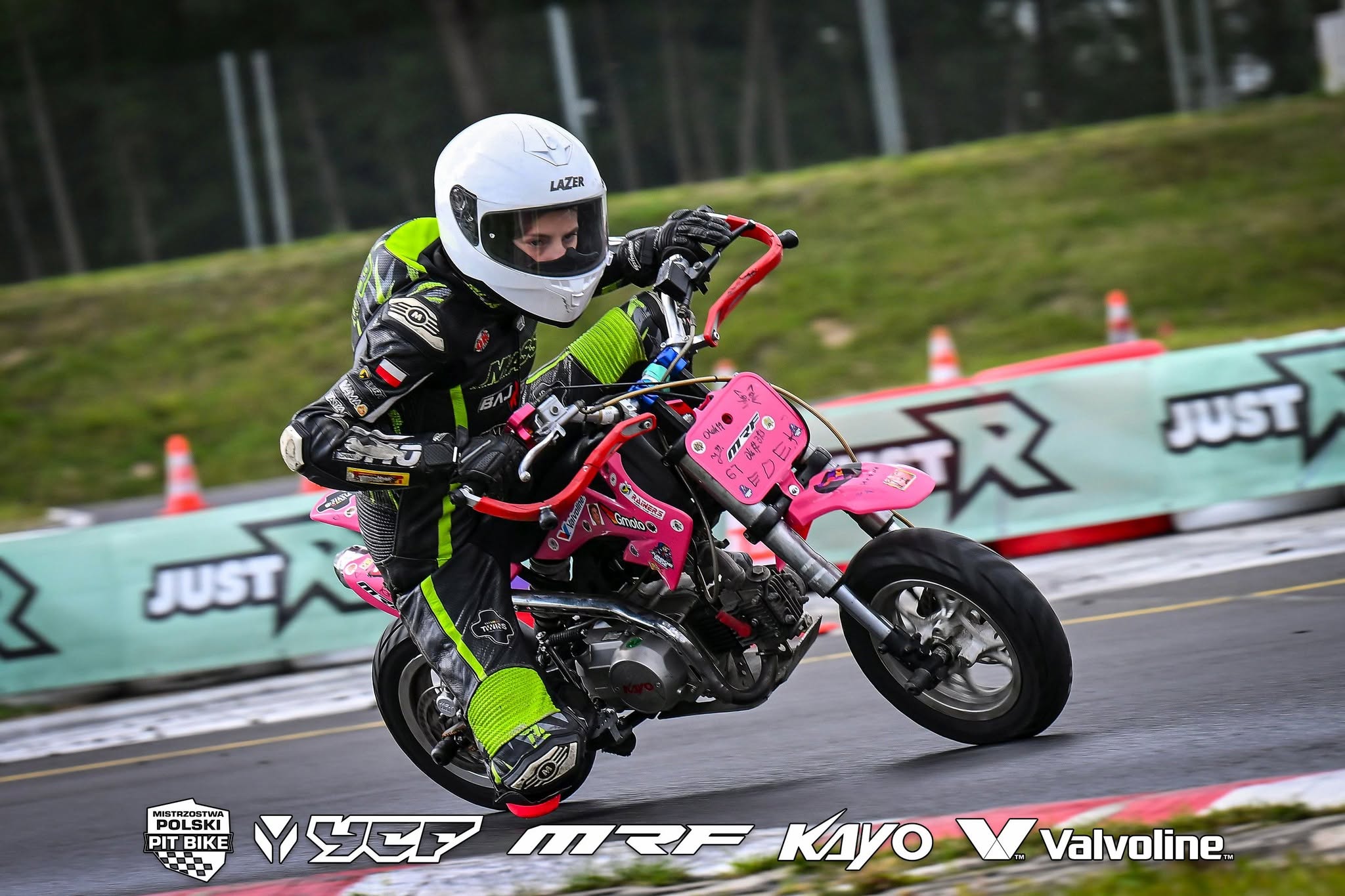 Aleksandra Radwan na torze podczas Junior Ride