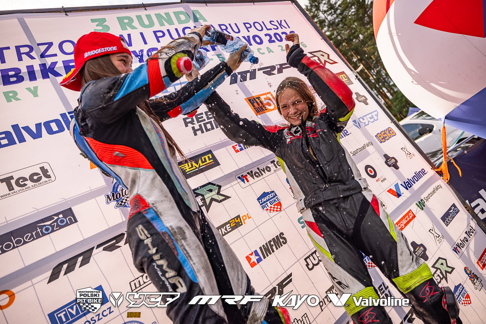 Natasha Radwan na podium, III runda Pucharu i Mistrzostw Polski Pit Bike