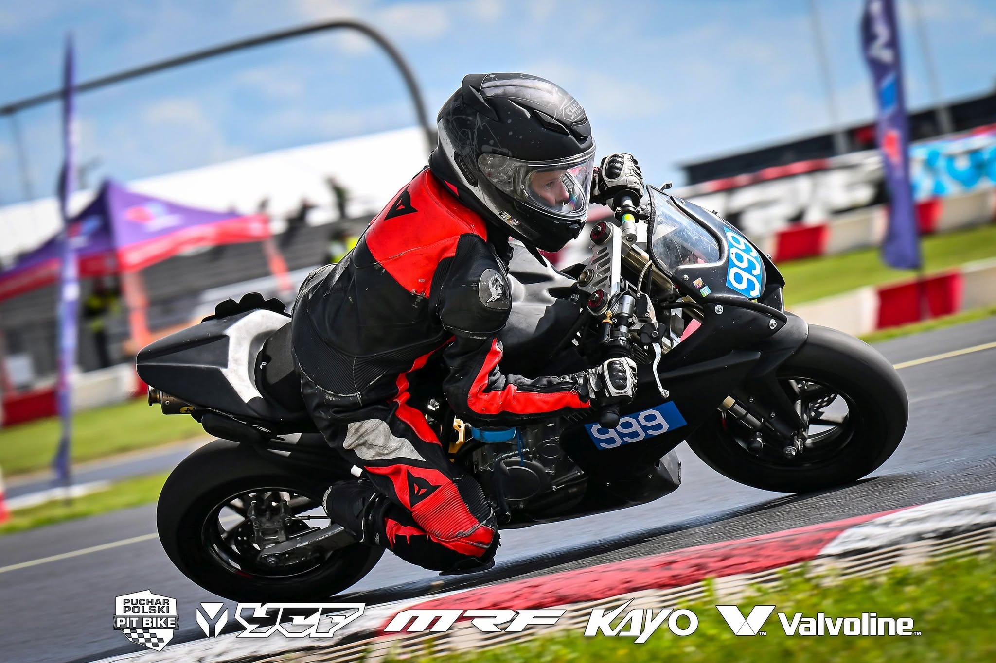 Paweł Radwan Jr. #999 na prostej, Puchar Polski Pit Bike